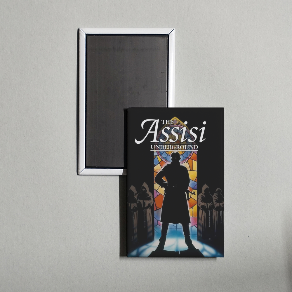The Assisi Underground Mini Movie Fridge Magnet