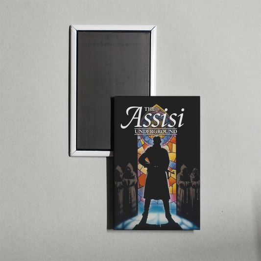 The Assisi Underground Mini Movie Fridge Magnet
