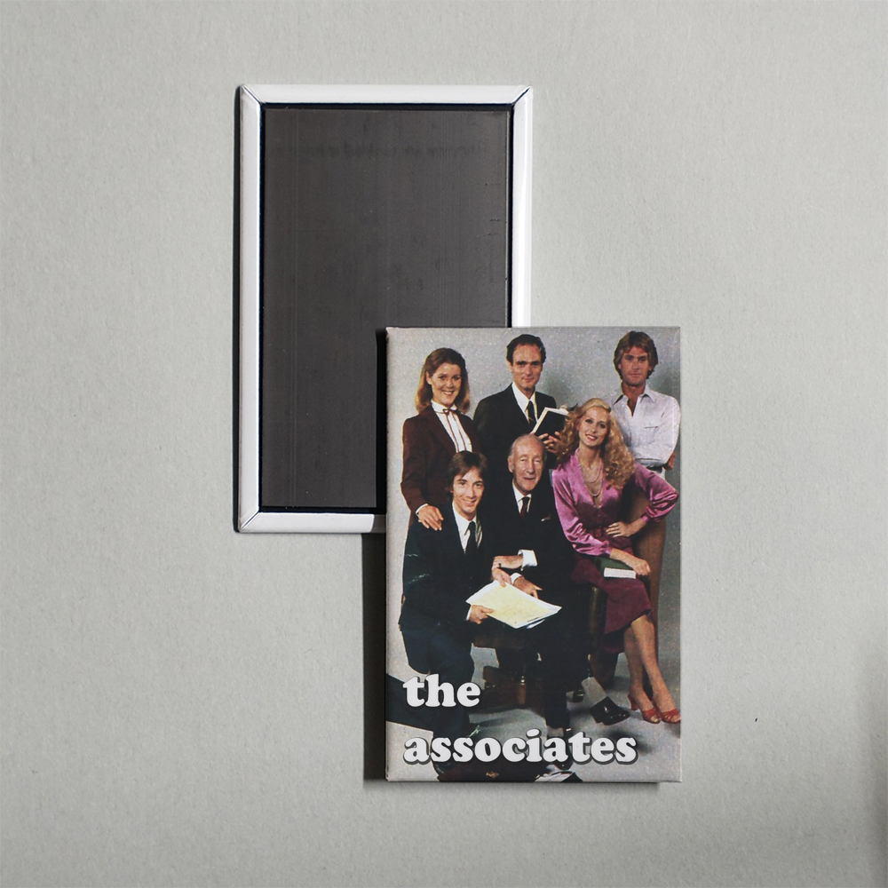 The Associates TV Show Fridge Magnet