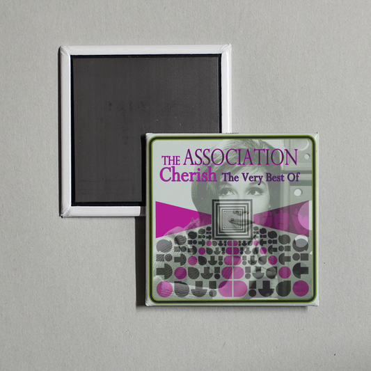 The Association - Cherish - The Very Best Of Album Cover Fridge Magnet