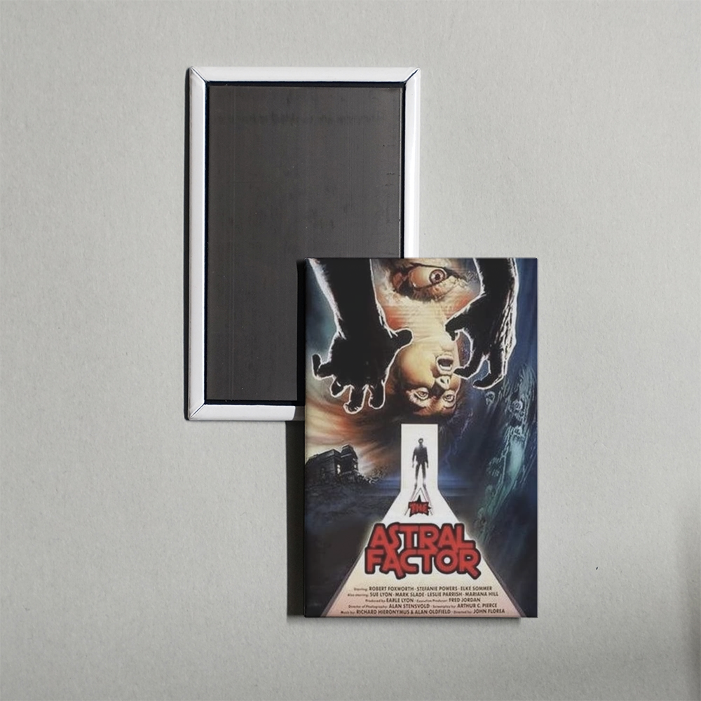 The Astral Factor Mini Movie Fridge Magnet