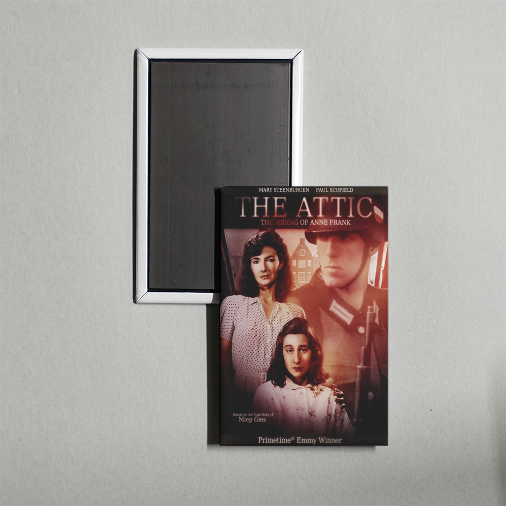 The Attic The Hiding of Anne Frank Mini Movie Fridge Magnet