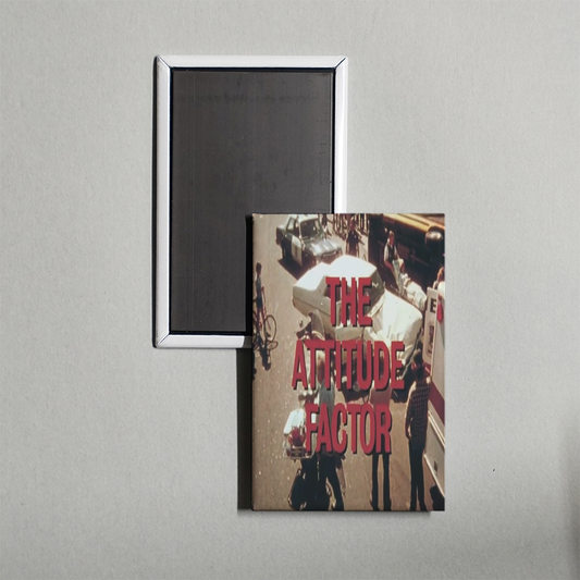 The Attitude Factor Mini Movie Fridge Magnet