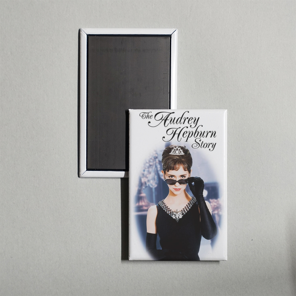 The Audrey Hepburn Story Mini Movie Fridge Magnet