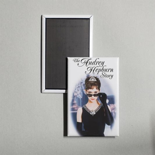 The Audrey Hepburn Story Mini Movie Fridge Magnet