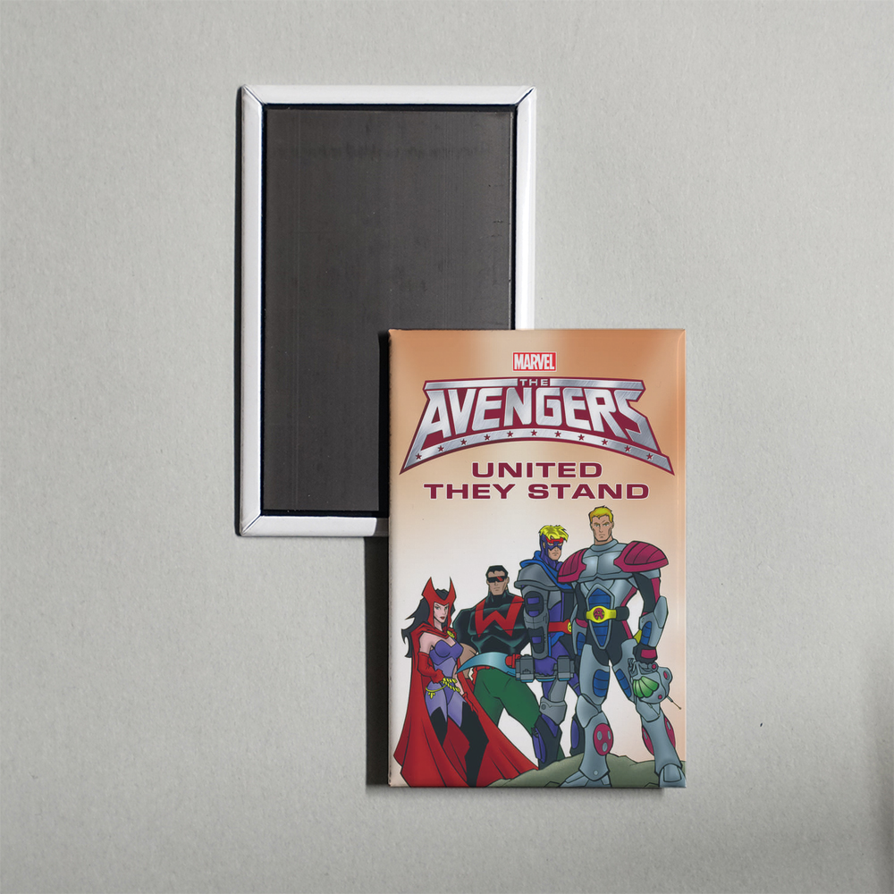The Avengers United They Stand TV Show Fridge Magnet