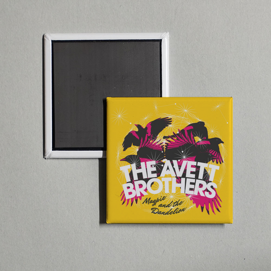 The Avett Brothers - Magpie And The Dandelion (Deluxe) Album Cover Fridge Magnet