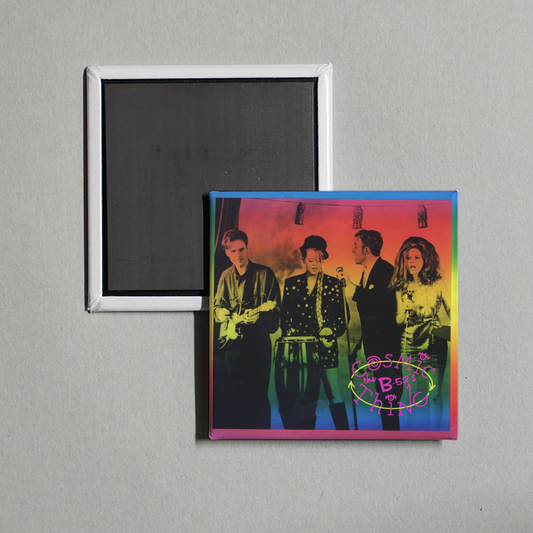 The B-52's - Cosmic Thing Album Cover Fridge Magnet