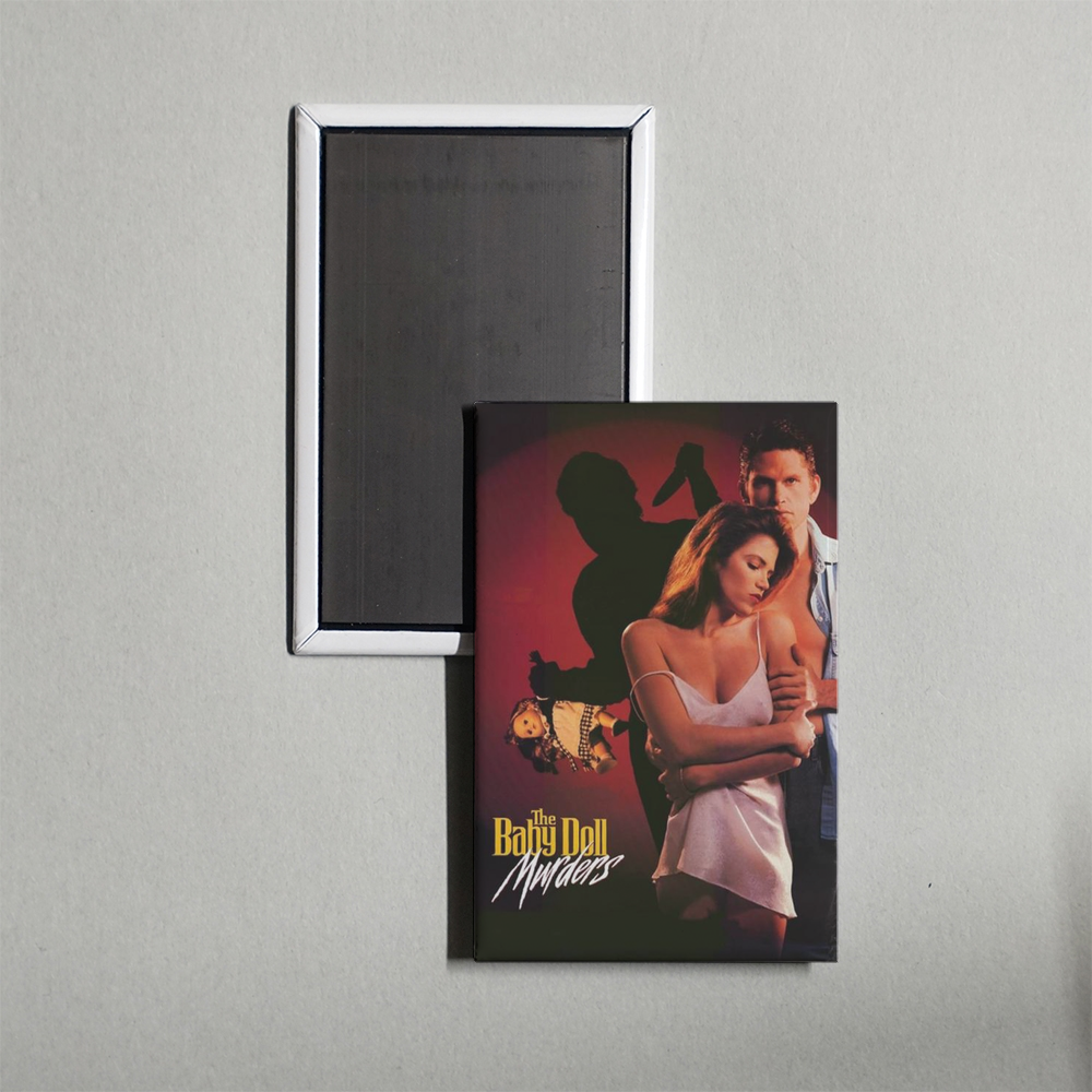 The Baby Doll Murders Mini Movie Fridge Magnet