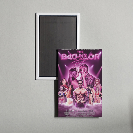 The Bachelor Party Mini Movie Fridge Magnet