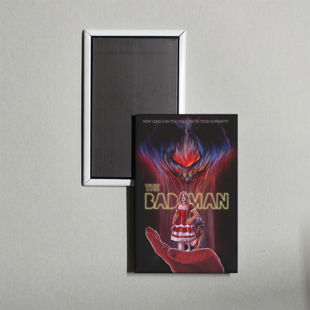The Bad Man Mini Movie Fridge Magnet