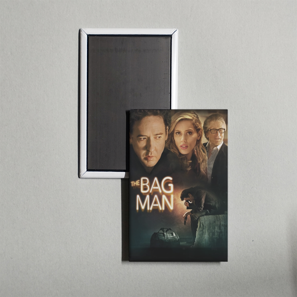 The Bag Man Mini Movie Fridge Magnet