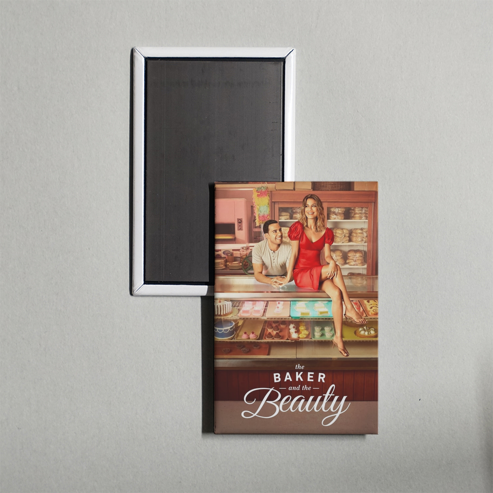 The Baker and the Beauty TV Show Fridge Magnet