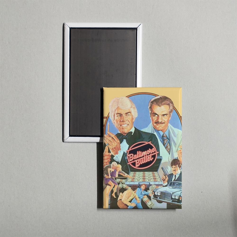 The Baltimore Bullet Mini Movie Fridge Magnet