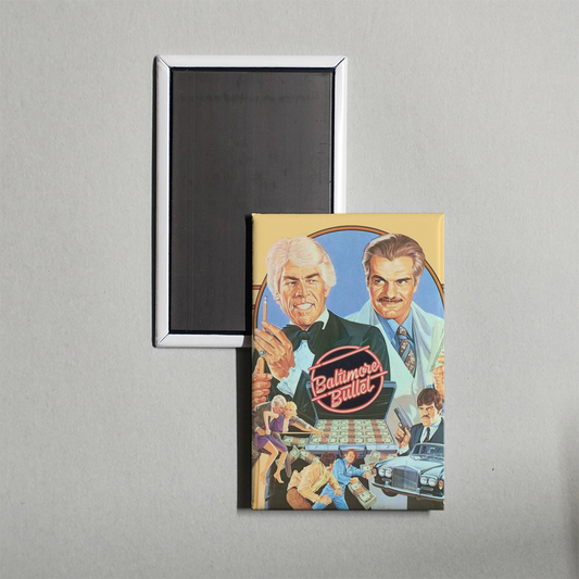 The Baltimore Bullet Mini Movie Fridge Magnet
