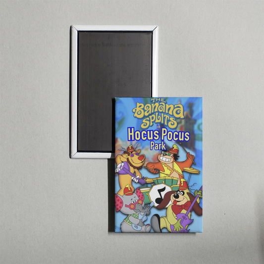 The Banana Splits in Hocus Pocus Park Mini Movie Fridge Magnet