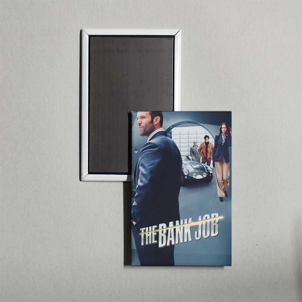 The Bank Job Mini Movie Fridge Magnet