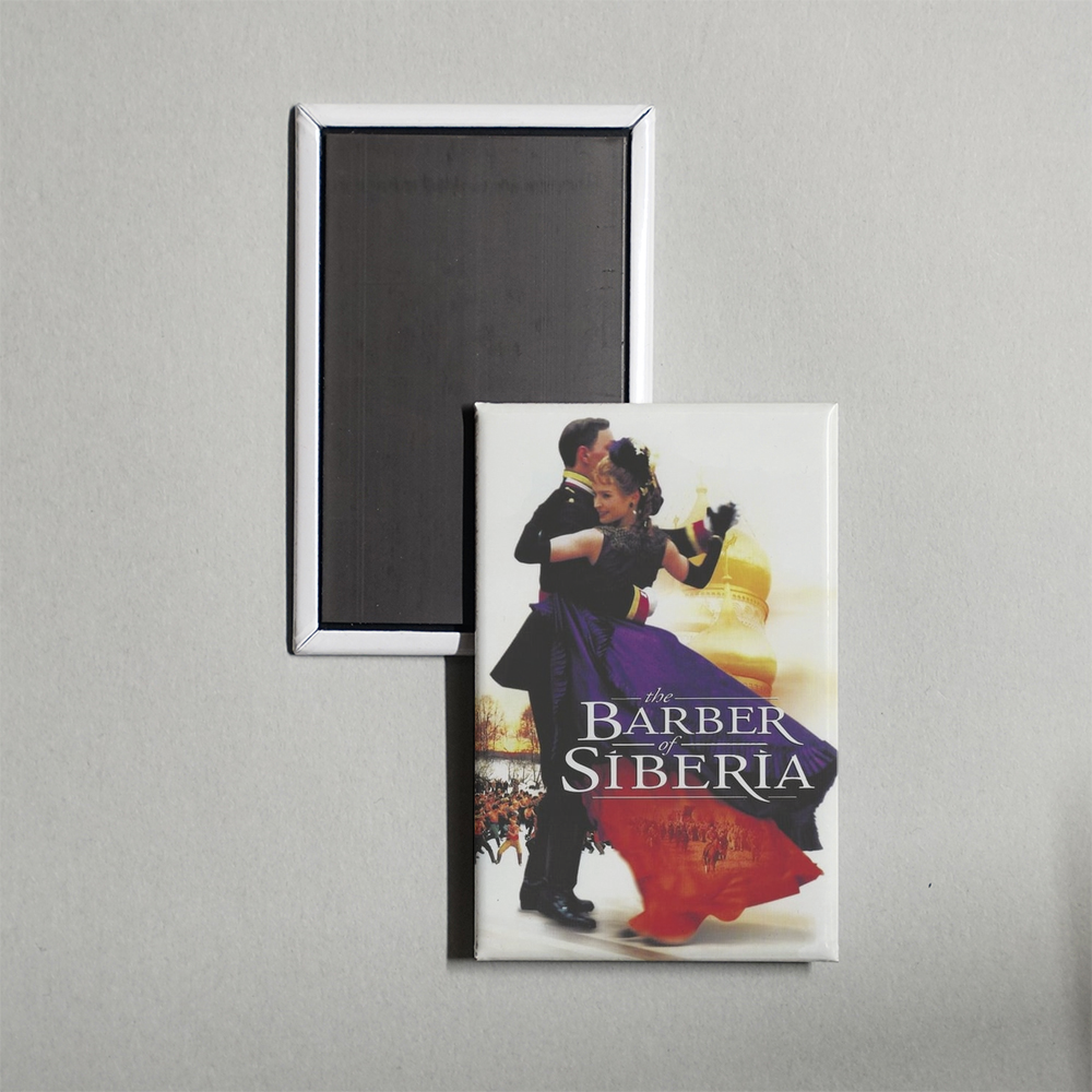 The Barber of Siberia Mini Movie Fridge Magnet