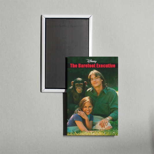The Barefoot Executive Mini Movie Fridge Magnet
