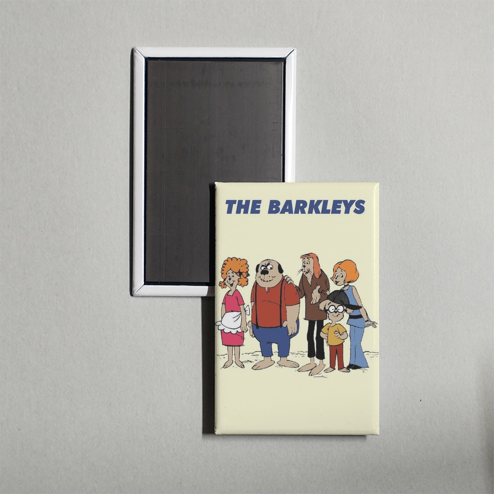 The Barkleys TV Show Fridge Magnet