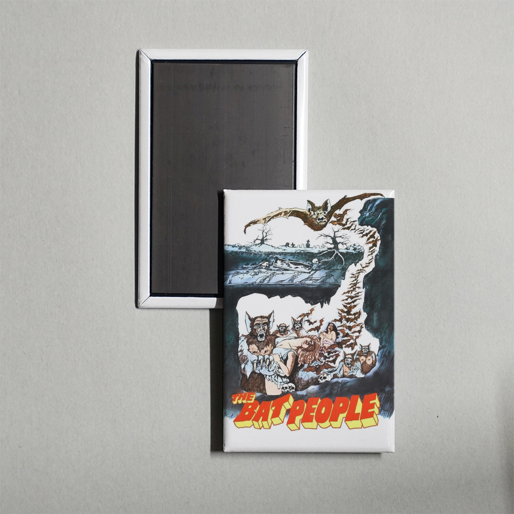 The Bat People Mini Movie Fridge Magnet