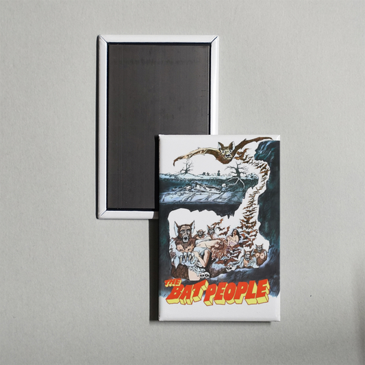 The Bat People Mini Movie Fridge Magnet