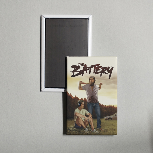 The Battery Mini Movie Fridge Magnet