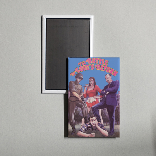 The Battle of Love's Return Mini Movie Fridge Magnet