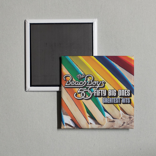 The Beach Boys - 50 Big Ones Greatest Hits Album Cover Fridge Magnet