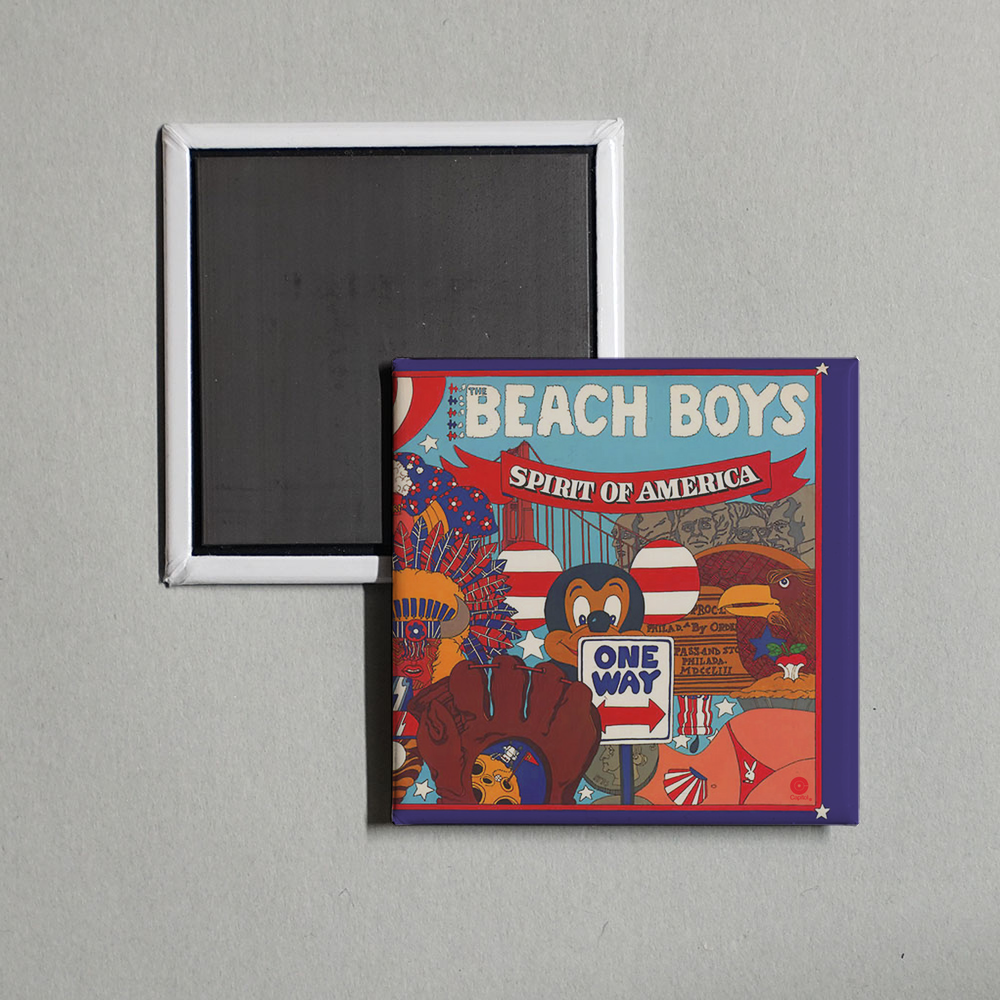 The Beach Boys - Spirit Of America Album Cover Fridge Magnet