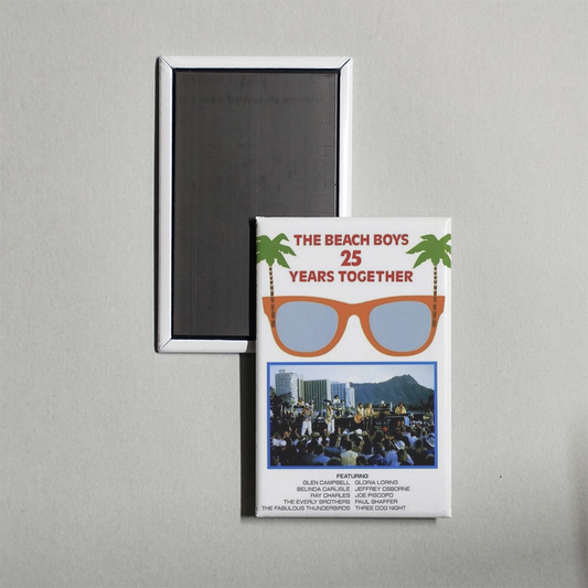 The Beach Boys 25 Years Together - A Celebration In Waikiki Mini Movie Fridge Magnet