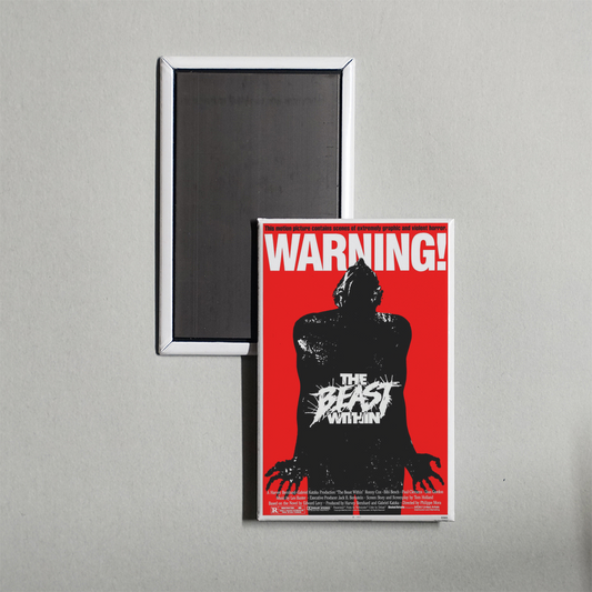 The Beast Within Mini Movie Fridge Magnet