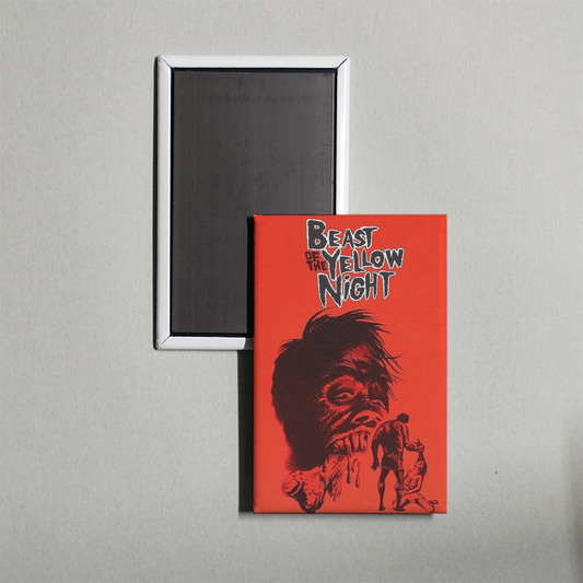 The Beast of the Yellow Night Mini Movie Fridge Magnet