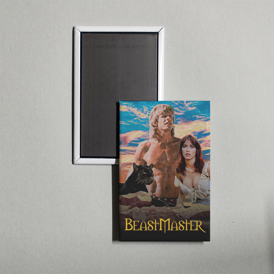 The Beastmaster Mini Movie Fridge Magnet