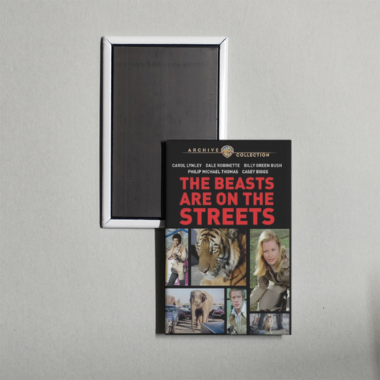 The Beasts Are on the Streets Mini Movie Fridge Magnet