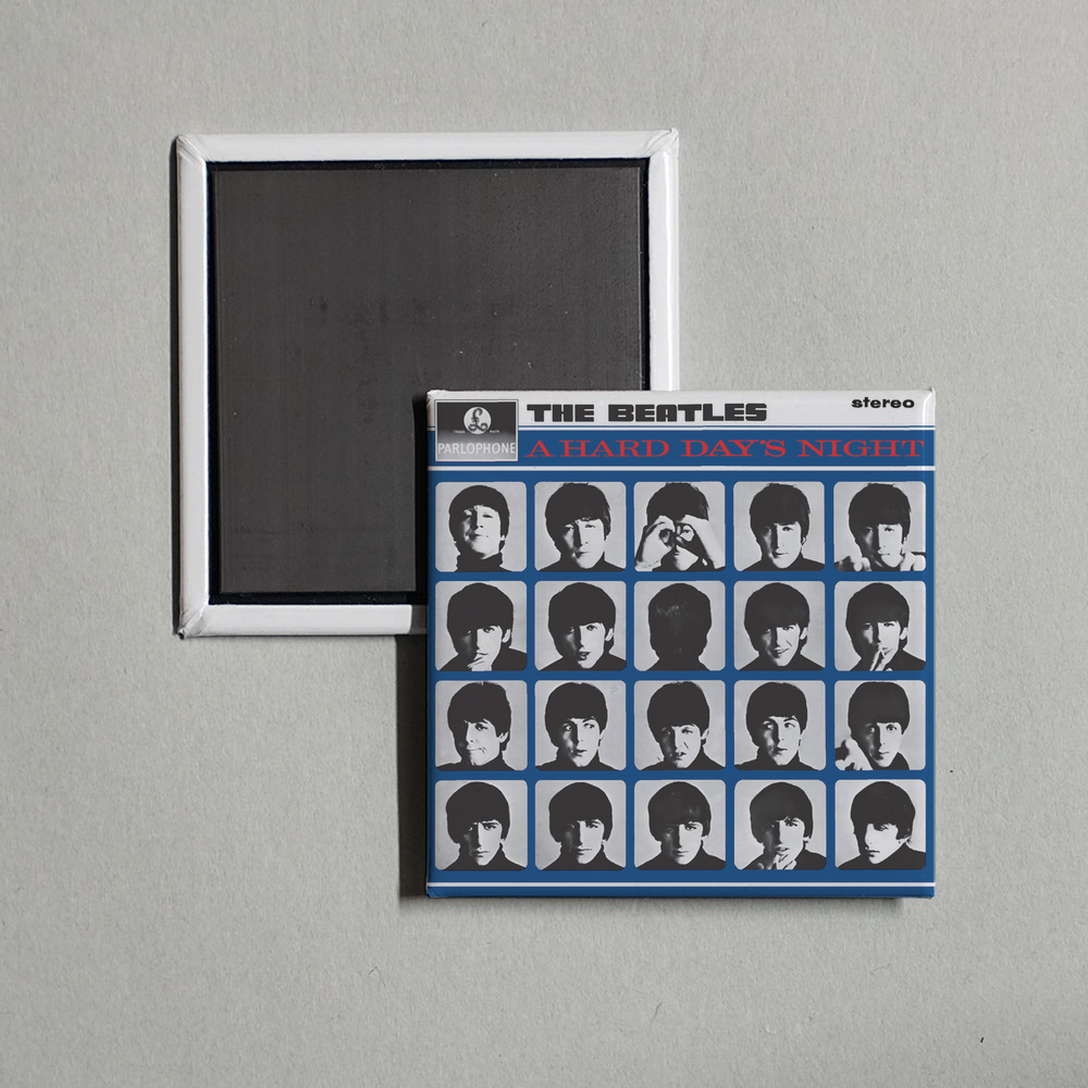 The Beatles - A Hard Day's Night (Remastered) Album Cover Fridge Magnet