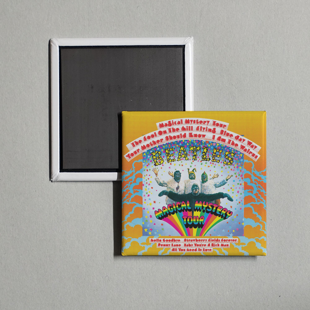 The Beatles - Magical Mystery Tour (Remastered) Album Cover Fridge Magnet