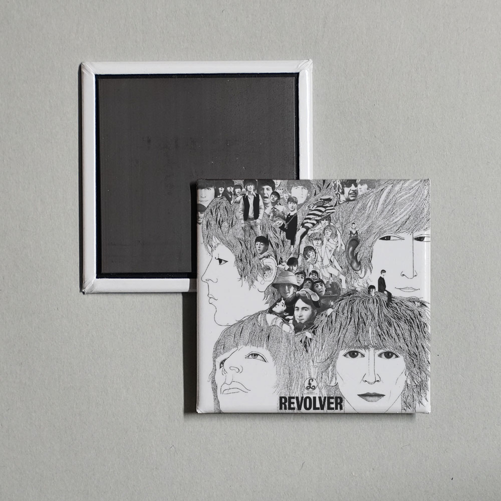 The Beatles - Revolver (Remastered) Album Cover Fridge Magnet