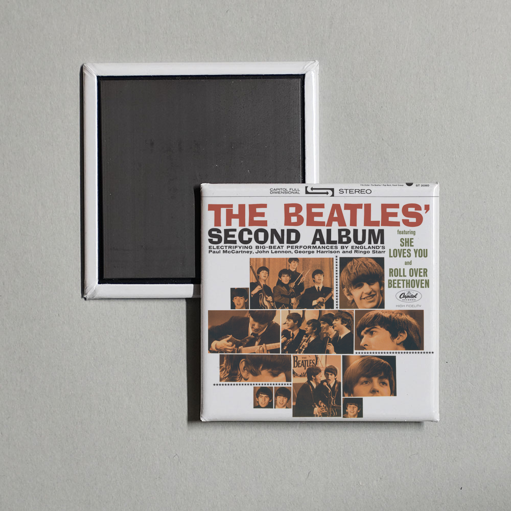 The Beatles - Second Album Album Cover Fridge Magnet