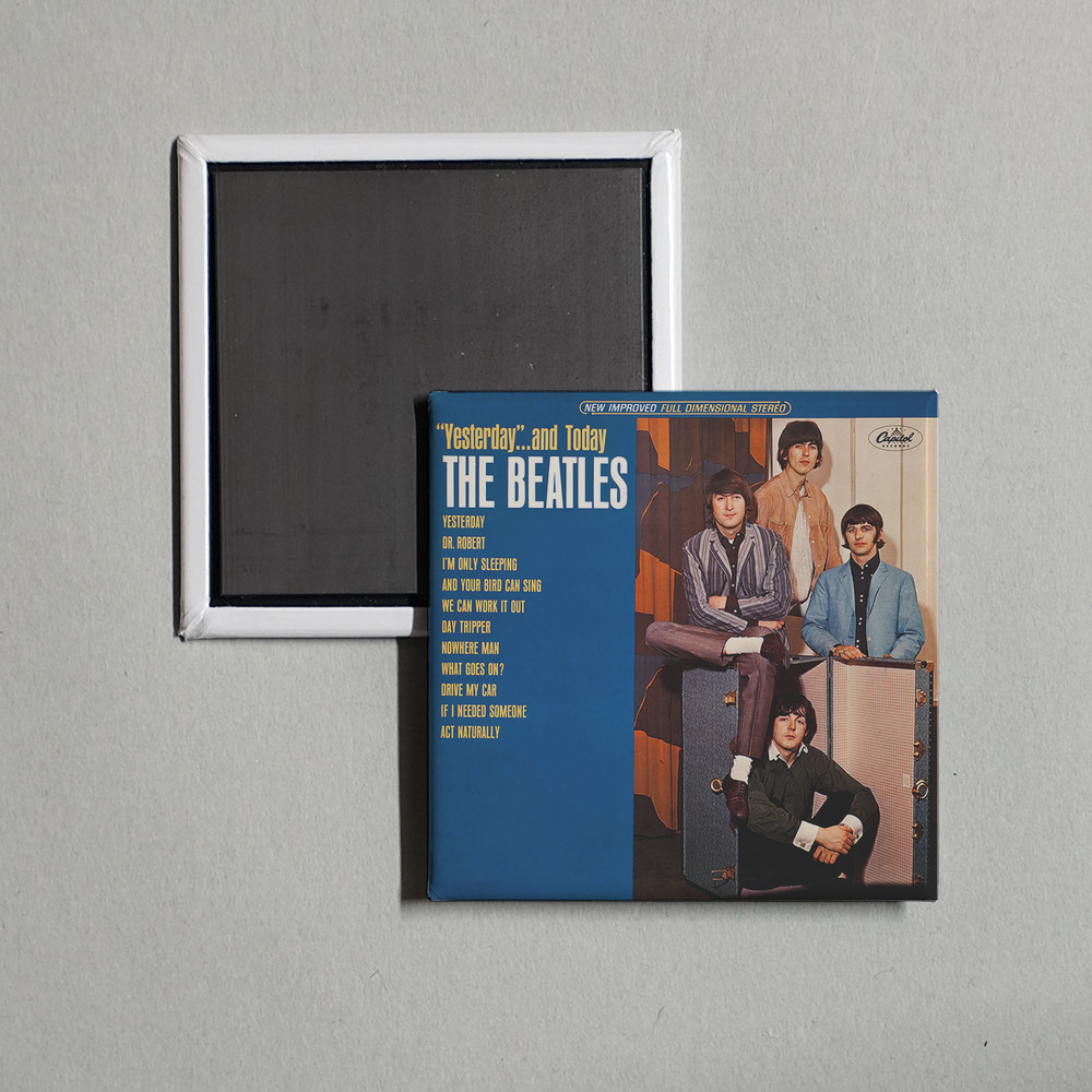 The Beatles - Yesterday and Today Album Cover Fridge Magnet