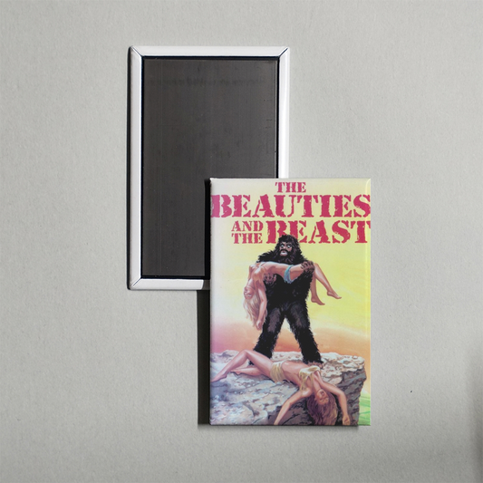 The Beauties and the Beast Mini Movie Fridge Magnet
