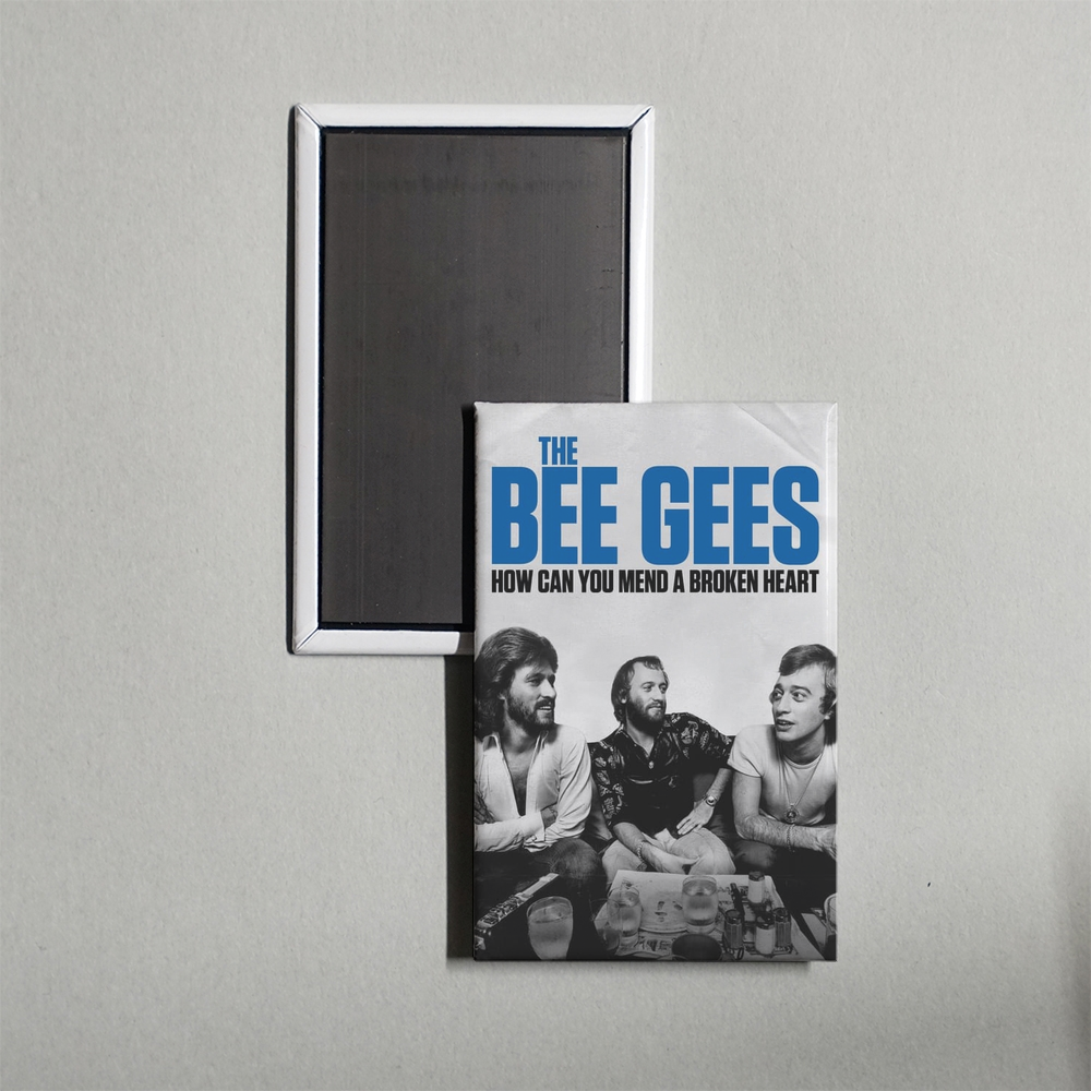 The Bee Gees How Can You Mend a Broken Heart Mini Movie Fridge Magnet