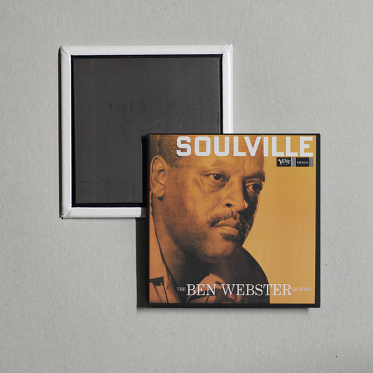 The Ben Webster Quintet - Soulville Album Cover Fridge Magnet