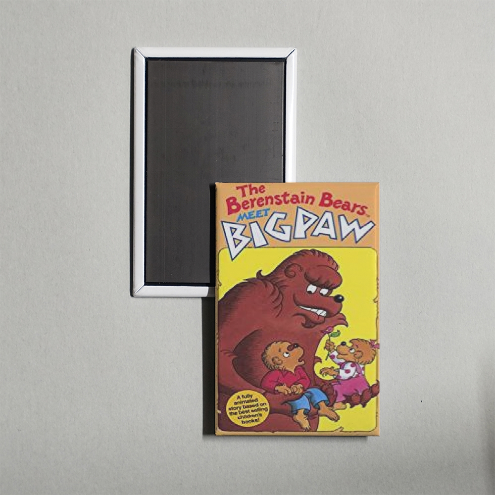 The Berenstain Bears Meet Bigpaw Mini Movie Fridge Magnet