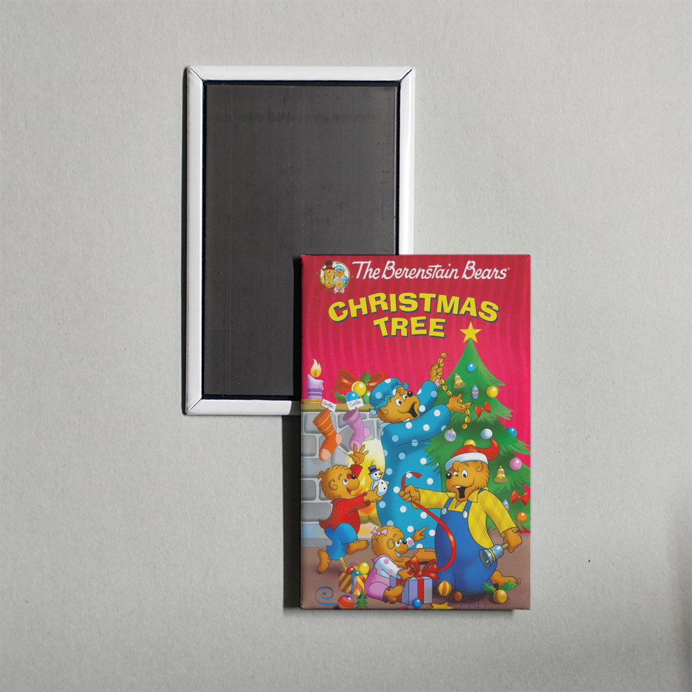 The Berenstain Bears' Christmas Tree Mini Movie Fridge Magnet