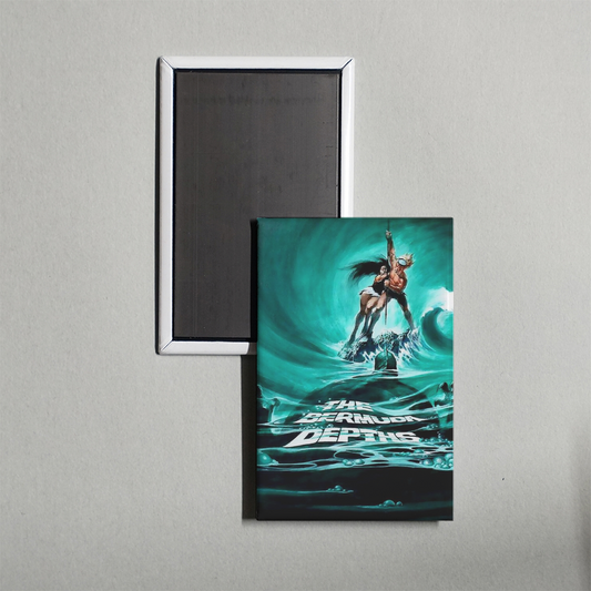 The Bermuda Depths Mini Movie Fridge Magnet