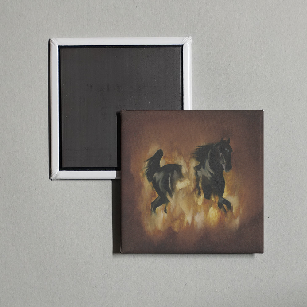 The Besnard Lakes - The Besnard Lakes Are The Dark Horse Album Cover Fridge Magnet
