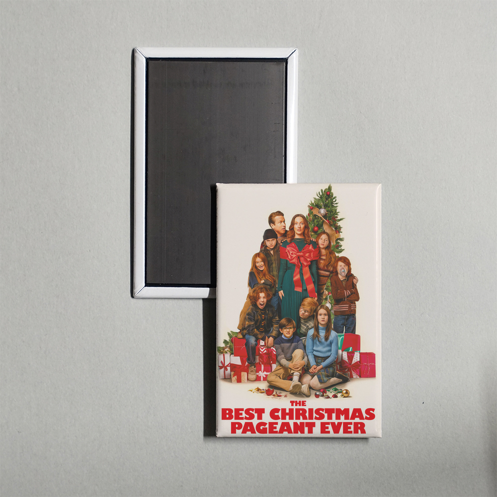 The Best Christmas Pageant Ever Mini Movie Fridge Magnet