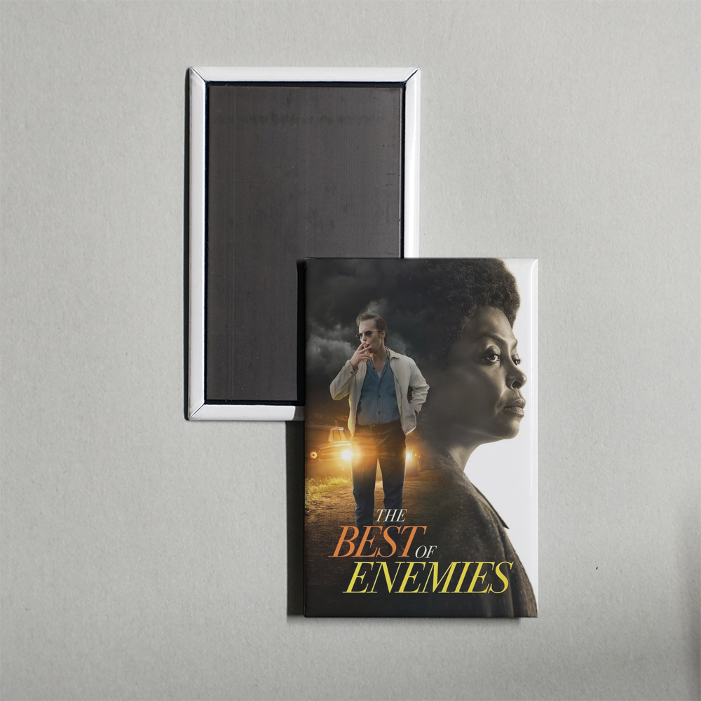 The Best of Enemies Mini Movie Fridge Magnet