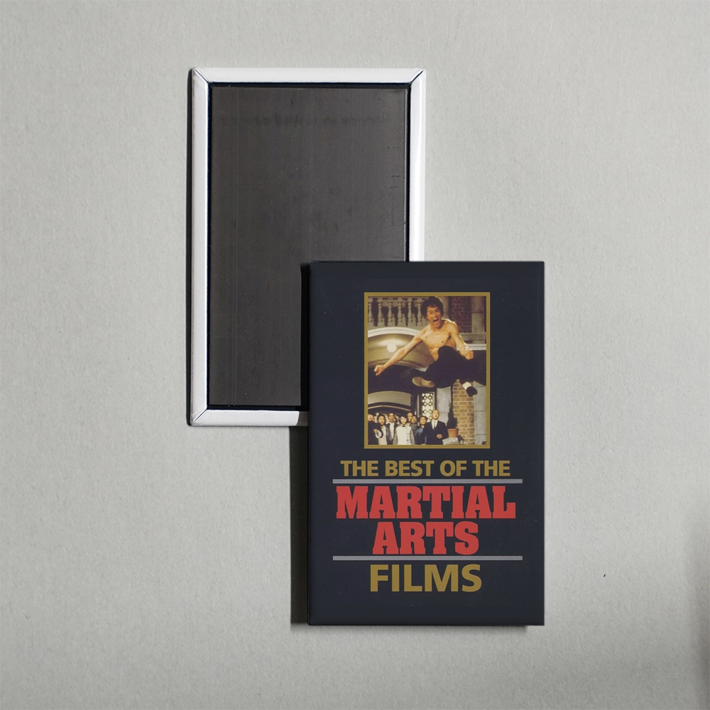 The Best of the Martial Arts Films Mini Movie Fridge Magnet